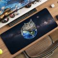 Fun Cat Meme Zazu Mouse Pad  Non-slip Locking Edge DeskMat PC Laptop Accessories  Office Keyboard Large Game XXL carpet. 