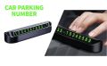 Car Parking Number Display holder. 