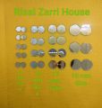 300 Pcs 8mm Size Small Embroidery Mirror Round Shape Mirror High Quality Mirror for Arts and Crafts. 