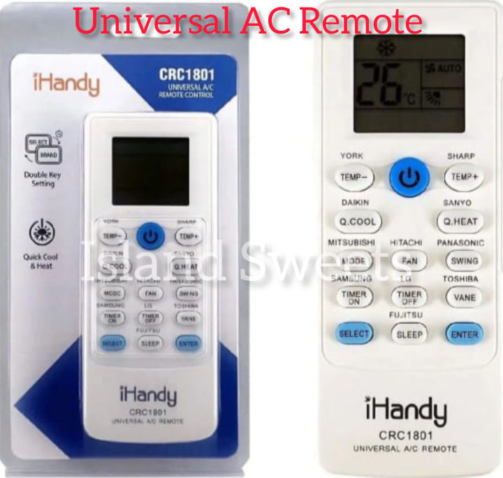 Universal Ac Controller Universal AC Remote Controller | Daraz.lk