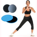 Slide Pad yoga pad 2 slice plate slide pad exercise slide pad yoga equipment slide pads home fitness exercise machine abdominal exercise compact portable. 