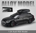 1:24 For Audi RS6 Simulation Diecast Alloy Car Model. 