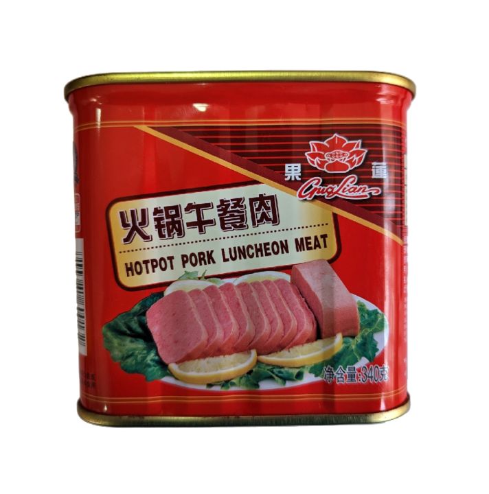 Hotpot Pork Luncheon Meat 340Gm