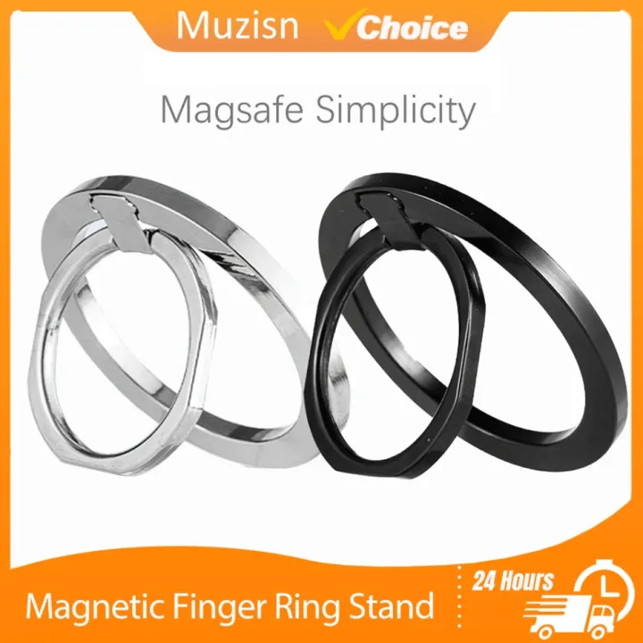 Foldable Magnetic Finger Ring Stand Portable Universal Phone Holder For ...