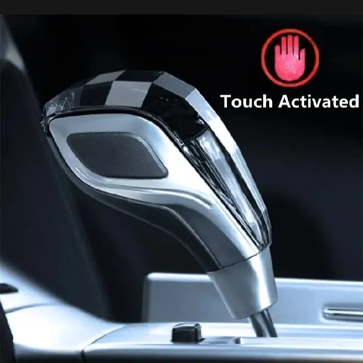 Multicolor LED Gear Knob with Crystal Design & Suzuki Emblem – Stylish ...