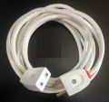 Flexible Extension Cable With 2Pin Male And Female Electric Plug And Socket High Quality 40/76 wire. 