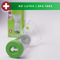Rossmax Swiss Designed Aero Spacer For Metered Dose Inhaler Mask With L-size Mask 5 years Plus Inhaler Valved Holding Chamber | AS175L. 