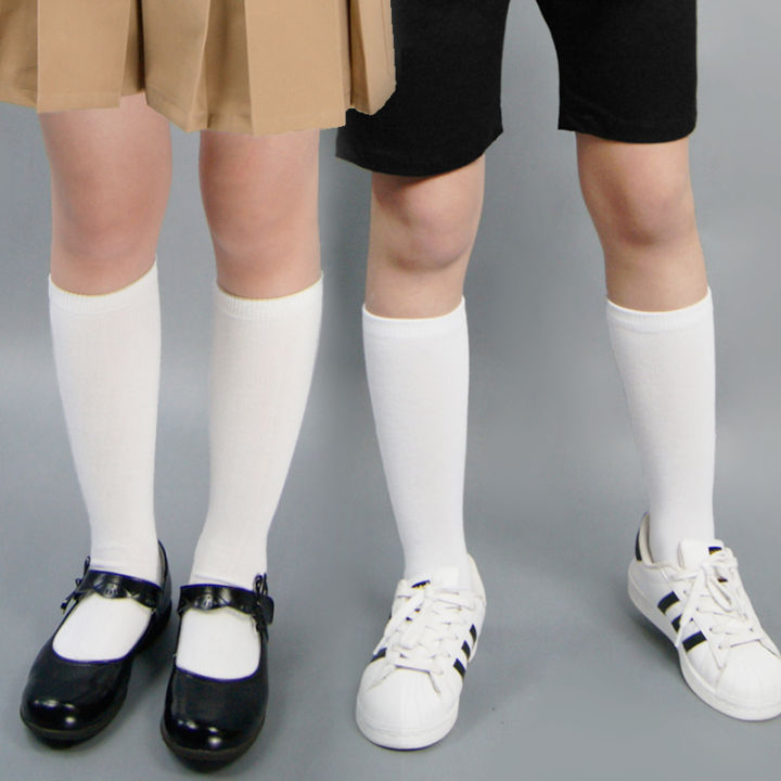 About%2028%20cm%20Knee%20High%20Socks%20Kids%20Boys%20Girls%20Socks%20for%20School%20Uniform%20Children%20White%20Socks%20Student%20Black%20%20toddler%20girl%20socks%20-%20Image%202