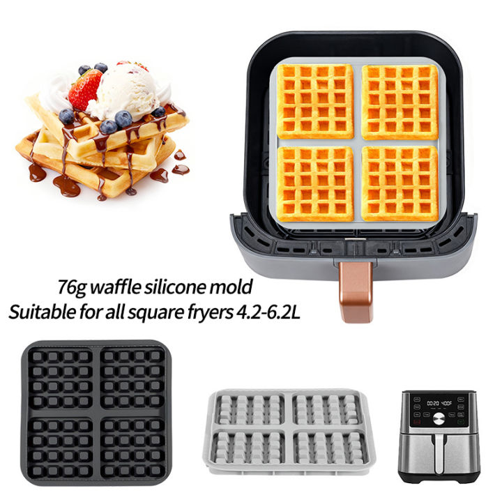 Square%20Air%20Fryer%20Silicone%20Biscuit%20Mold%20Set%20Silica%20Gel%20Reusable%20Waffle%20Making%20Mold%20Non-stick%20Baking%20Tray%20Kitchen%20Supplies%20-%20Image%203