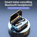 K70 Wireless Bluetooth Earphone Headphones Outdoor Sport Headset 5.3 With Charging Bin Display Touch Control Earbuds for Music.