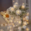1.5M Rose String Lights Fairy Light String Home Garden Decor Light Valentine Day DIY Party Home Decor Wedding Supplies. 