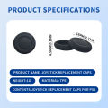 Replacement and repair cap for PS4 and PS5 gamepad joystick without disassembly and easy installation.