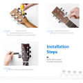 Guitar Tuning Pegs Set | Closed Tuner Machine Heads For Acoustic, Bass Guitar | Guitar Tuning Keys | 3L & 3R. 