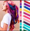 5 pcs hair clip extension strips / rainbow colors extension 5pcs. 