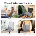 USB Electric Heated Seat Cushion 4 Temperature Settings Winter Car Seat Heater Cold Resistant Chair Heated Mat for Office Travel. 