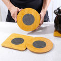 Wooden mesh ladle holder, dining table pad, non-slip bowl pad, mouse pad, tea cup mat, bowl pad and cup pad. 