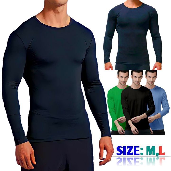 premium quality Full Sleeve Plain Skin T-Shirt  for men. Screen full hata screen ganzi, Screen black sleev full hand inner