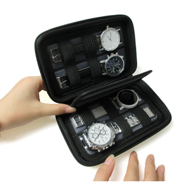 Eva%20Hard%20Shell%204-Slot%20Watch%20Case%20Portable%20Strap%20Data%20Cable%20Bag%20Waterproof%20Travel%20Watch%20Storage%20Zipper%20Box%20-%20Image%205