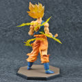 Hot Anime Dragon Ball Son Goku Super Saiyan Figure 17cm/6.69in Goku DBZ Action Figure Model  Collectible Figurines for Kids. 