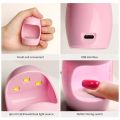 Mini Q-shaped Nail Lamp, UV/LED Nail Dryer, Quick Drying Nail Gel Nail Dryer, For Home Nail Art DIY. 