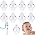 1pcs/6Pcs Nose and Ear Wash Soft Tip ,Adult Ear Wash and Nasal Mouth, Children's Nose Mouth, Reusable, Nasal Syringe Cap,. 
