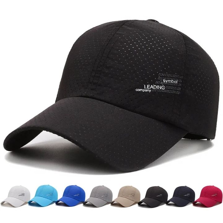 Summer%20Outdoor%20Sports%20Cap%20Golf%20Fishing%20Hat%20Quick%20Drying%20Sun%20Hat%20Adjustable%20Unisex%20Baseball%20Cap%20for%20Women%20Men%20-%20Image%202