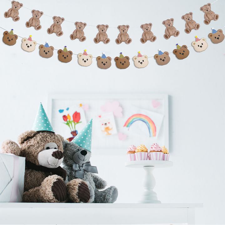 Bear%20Happy%20Birthday%20Banner%20Cute%20Bear%20Paper%20Birthday%20Bunting%20Banner%20Hanging%20Garland%20for%20Kids%20Baby%20shower%201st%20First%20Birthday%20Decor%20-%20Image%202