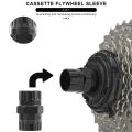 Bike Flywheel Remover Socket Tool Wear-Resistant High Strength Steel Bicycle Cassette Flywheel Lockring Remover MTB Repair Tools. 