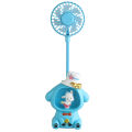 Sanrio Mini Fan pencil 3-in-1 sharpener Led Desk Lamp With Pencil Sharpener Foldable Light Cute Desk Lamp Gift. 