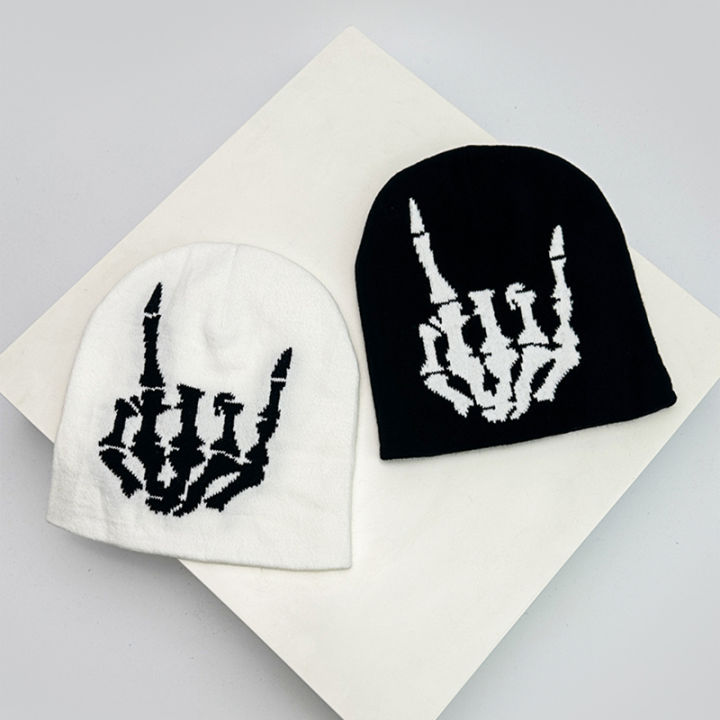 Hip%20Hop%20Letter%20Funny%20Wool%20Knitted%20Hats%20Warm%20American%20Style%20Autumn%20and%20Winter%20New%20Beanies%20Versatile%20Street%20Fashion%20Personal%20Niche%20-%20Image%205