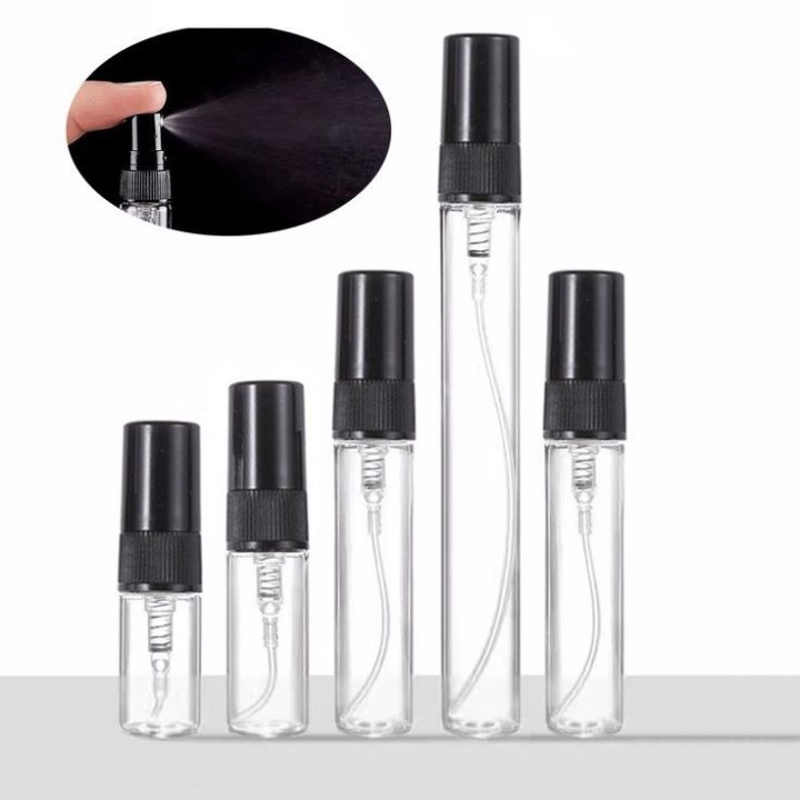 Empty Perfume Tester Bottles – 1ml, 5ml, 10ml | Refillable Mini Spray Bottles for Perfume, Attar & Essential Oils | Travel Size Sample Vials