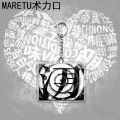 Heavy Metal Rock Music Gokuaku-P MARETU Mind Brand Keychain Acrylic Dark Gothic Keyring Key Chain Bag Accessories Ornament Prop.