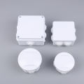 White Connection Cable Branch DIY Waterproof IP65 Power Case Junction Box Indoor Wire Shell Electric Control Boxes. 