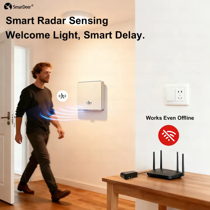 SmarDeer%20ZigBee%20Smart%20Switch%20with%20Motion%20Sensor,Human%20Body%20Presence%20Detector%20Auto%20Light%20ON/OFF,Tuya%20Wall%20Light%20Switch%20lightify%20-%20Image%202