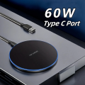 60W Wireless Charger for iPhone 13 12 11 X XR XS Fast wireless Charging Dock for Samsung Xiaomi Huawei Phone Qi charger wireless.