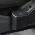 Wholesale Portable Plastic Car Storage Box Car Trash Can With Lid Garbage Waterproof Box Mobile Trash Bin. 