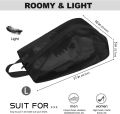 Extra Large Mesh Shoe Bags for Travel – Washable, Zippered, Durable for Sneakers & Golf Shoes.