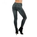 Women Jean Leggings Fitness Pants High Waist Gym Leeggings High Elastic Hip Liftting Fashion Slim Running Cycling Yoga Tights.