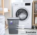 New Laundry Basket Plastic Mesh Dustbin for Kitchen Decent Design For Washing Clothes. 