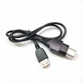 Generation AV Audio Video Composite Wire USB Cable For XBOX Female USB To Xbox Game Controller Adapter Convertion Cable. 