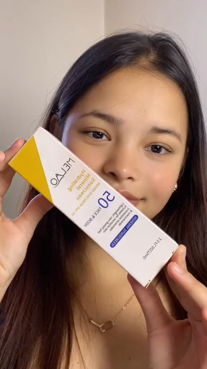 Melao SPF 50+  Mineral Sunscreen :- 75 ml