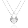 Special Gift for Your Lover  Heart pendant pair (With Box). 