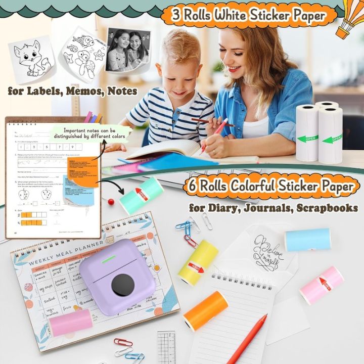 Mini%20Printer%20Sticker%20Paper,%20Thermal%20Paper%20Rolls%20For%20T02/M02%20and%20Mini%20Printer,%20Smooth%20Color%20Self-Adhesive%20Paper%2025X57mm%20Paperang%20-%20Image%205