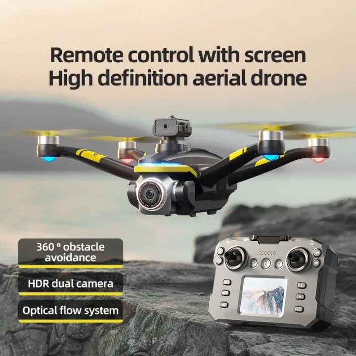 %7BREMOTE%20DISPLAY%5D%20Drone%204k%20Profesional%20HD%20Camera%20Obstacle%20Avoidance%20Aerial%20Photography%20Brushless%20Motor%20Foldable%20Quadcopter(Three%206K%20Camera)%20DG%20-%20Image%203