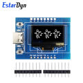ESP32-C3 Development Board with 0.96 Inch OLED Display, WiFi Bluetooth IoT Module Ceramic Antenna for Smart Home. 