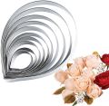 Rose Petal Gum Paste Fondant Metal Cutter &  Flower Mold. 