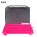 Six color single-layer inserted bait box, large four grid lure storage box, tool multifunctional fishing gear box. 