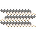 30pcs Carbon Brushes For Bosch GWS6-100 Dongcheng S1M-FF03-100A Angle Grinder Circular Saws Power Tools Carbon Brushes Parts. 