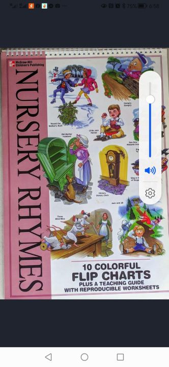 MCGRAW HILL FLIP CHARTS: NURSERY RHYMES + TEACHER'S GUIDE