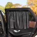 Black Suction Cup Curtain UV Protection Universal Side Window Car Window Sunshade Cover for Kid Baby Children Sunshade Summer.